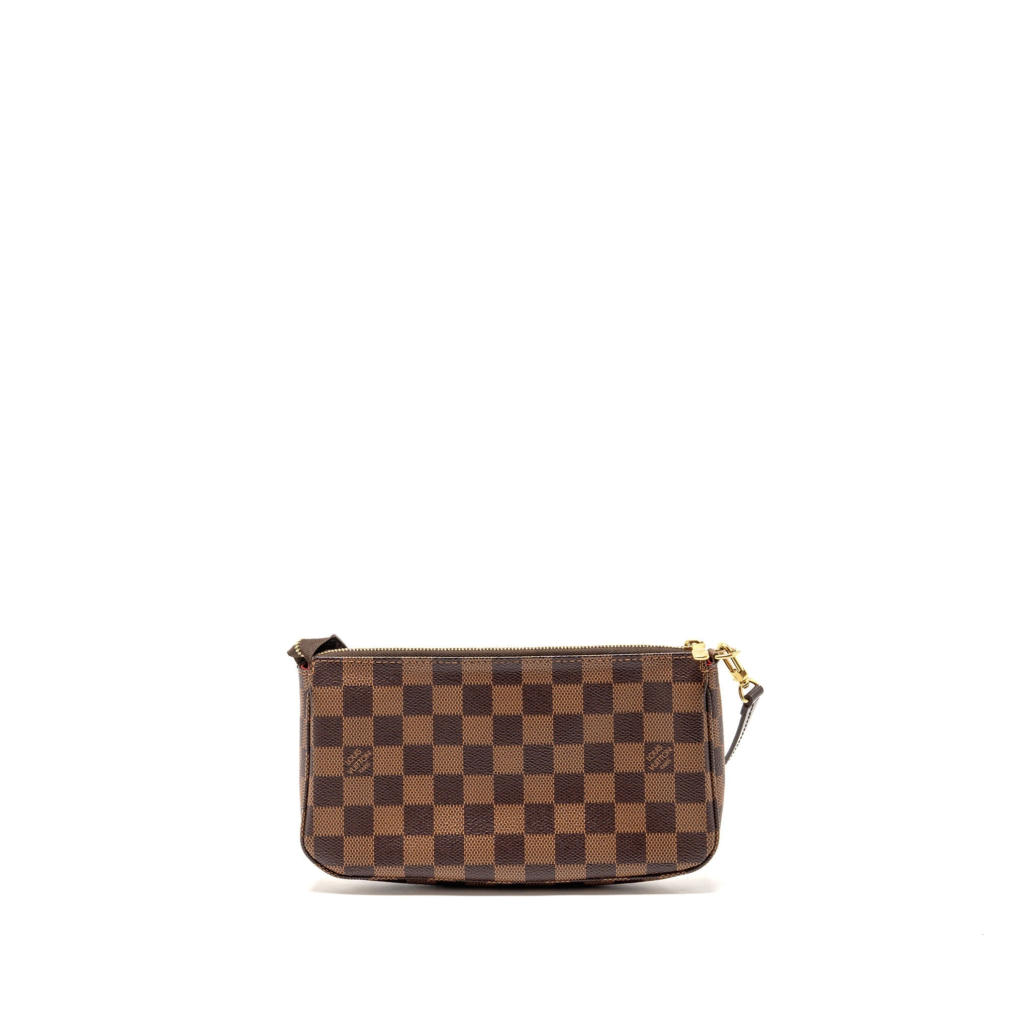 LOUIS VUITTON POCHETTE ACCESSOIRES DAMIER EBENE CANVAS GHW
