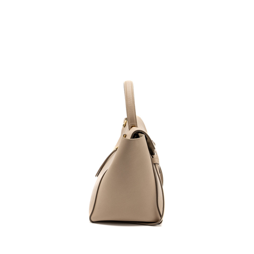 CELINE MINI BELT BAG CALFSKIN LIGHT TAUPE GHW
