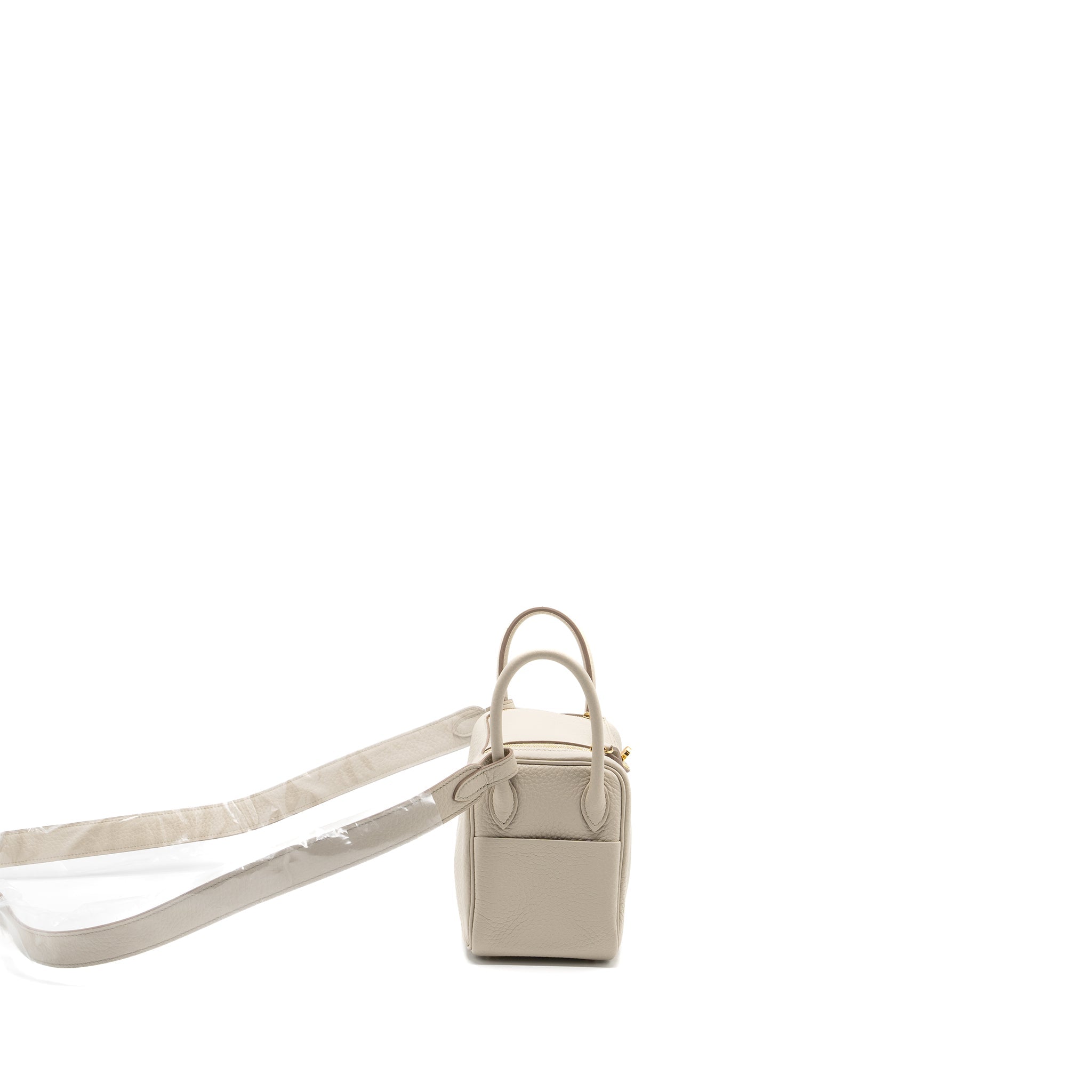 HERMES MINI LINDY CLEMENCE 8L BETON GHW
