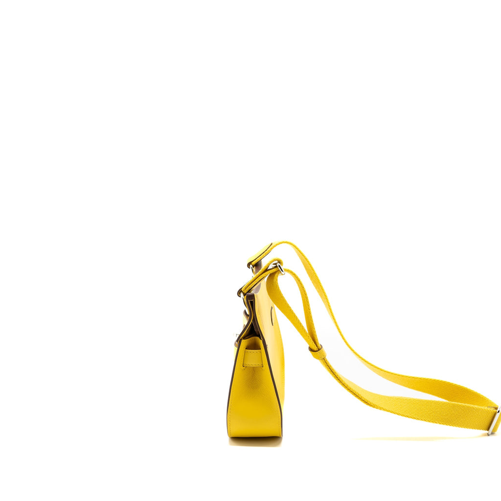 HERMES MINI JYPSIERE SWIFT/SANGLE WOOLY JAUNE NAPLES SHW