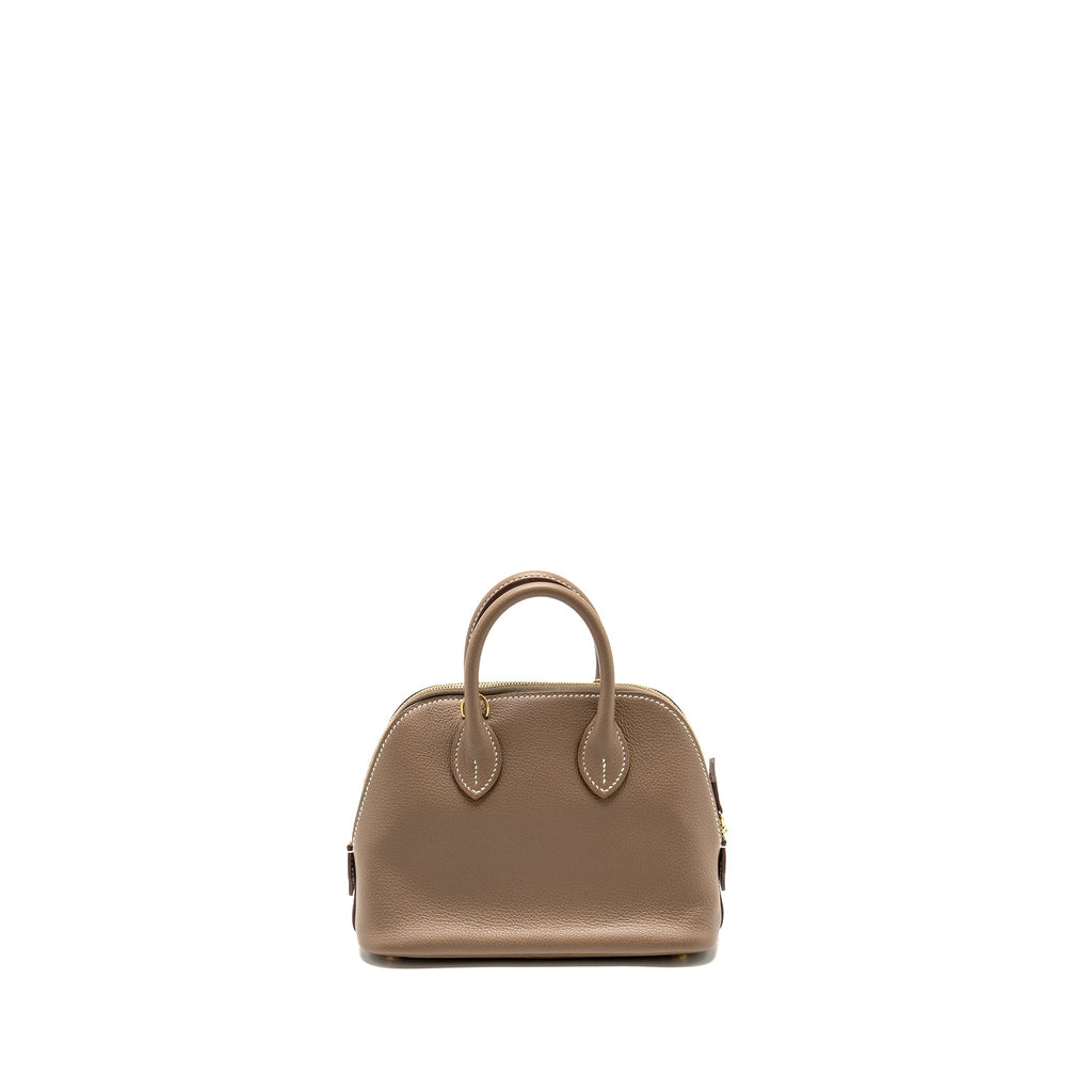 HERMES MINI BOLIDE EVERCOLOR ETOUPE GHW