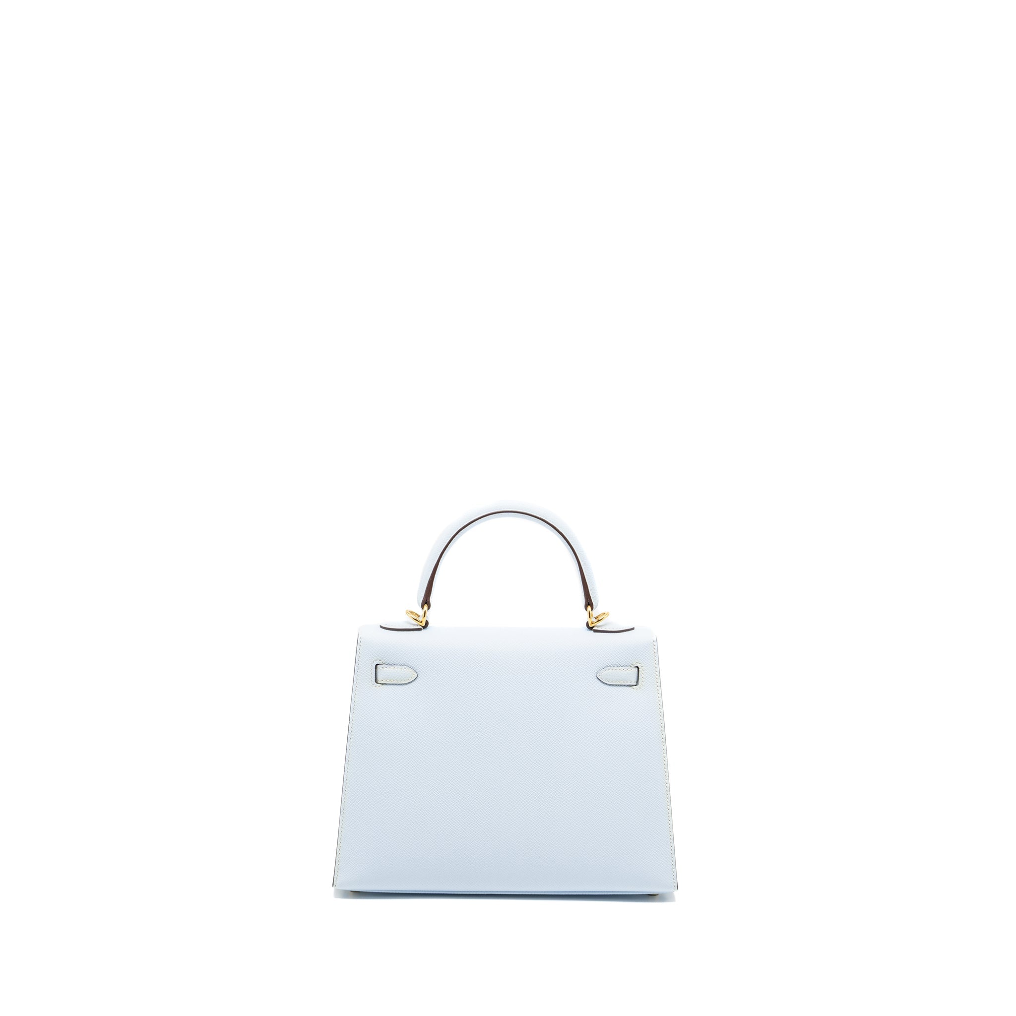 HERMES KELLY 25 EPSOM BLUE BRUME GHW