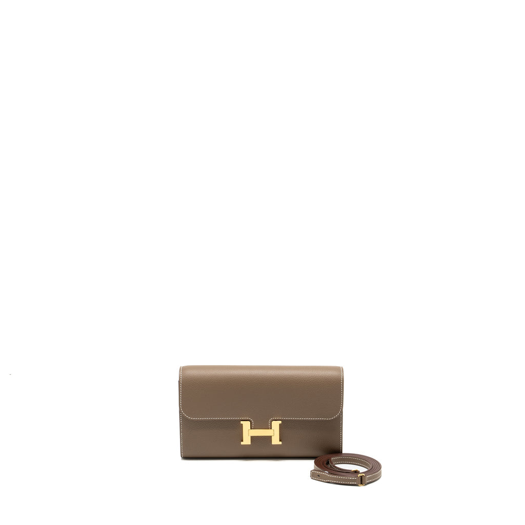 HERMES CONSTANCE TO GO EVERCOLOR ETOUPE GHW