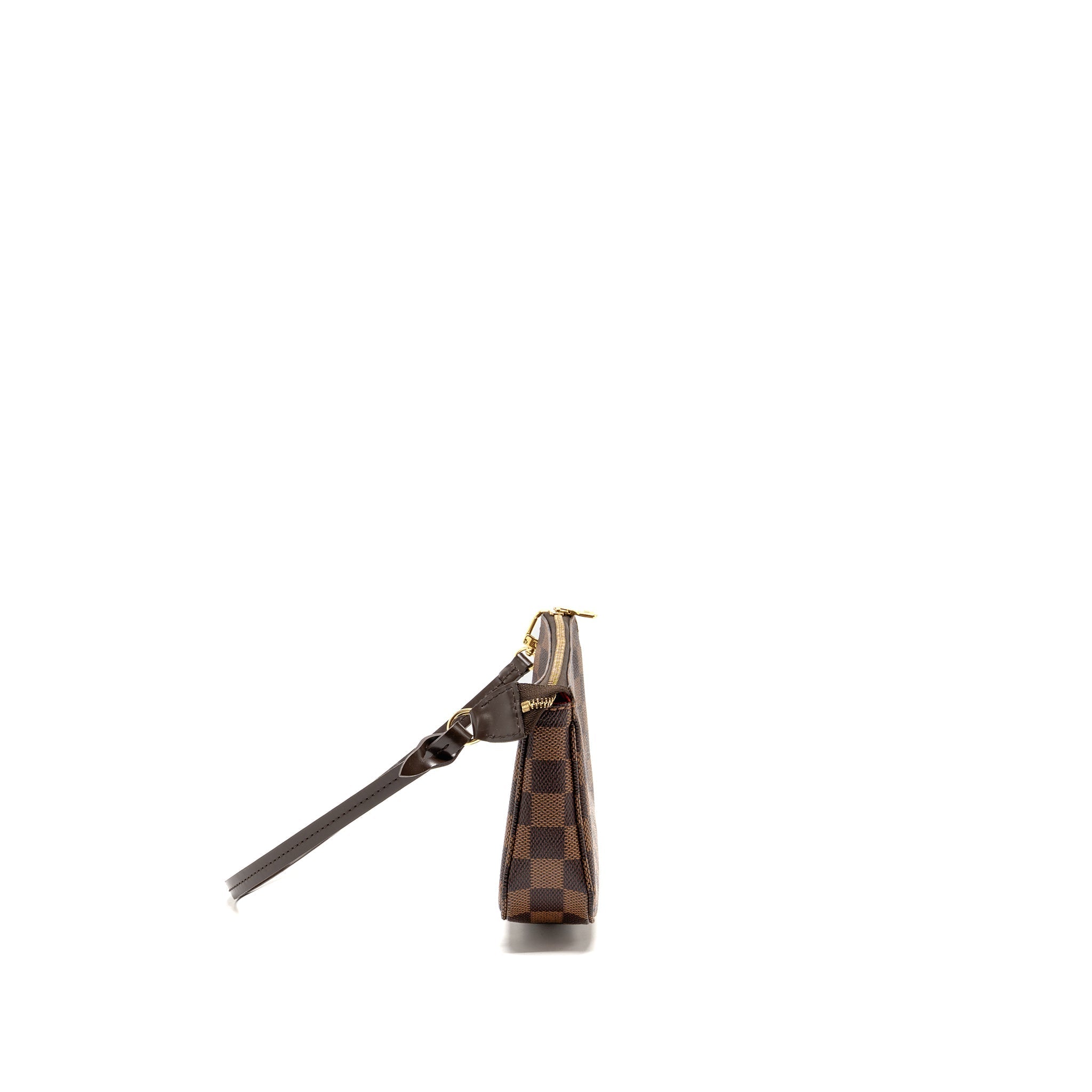LOUIS VUITTON POCHETTE ACCESSOIRES DAMIER EBENE CANVAS GHW