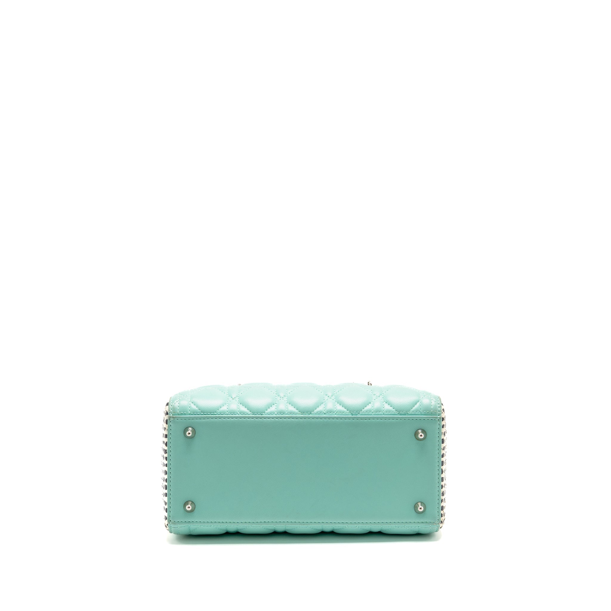 DIOR MEDIUM LADY DIOR LAMBSKIN/PYTHON MULTICOLOUR SHW