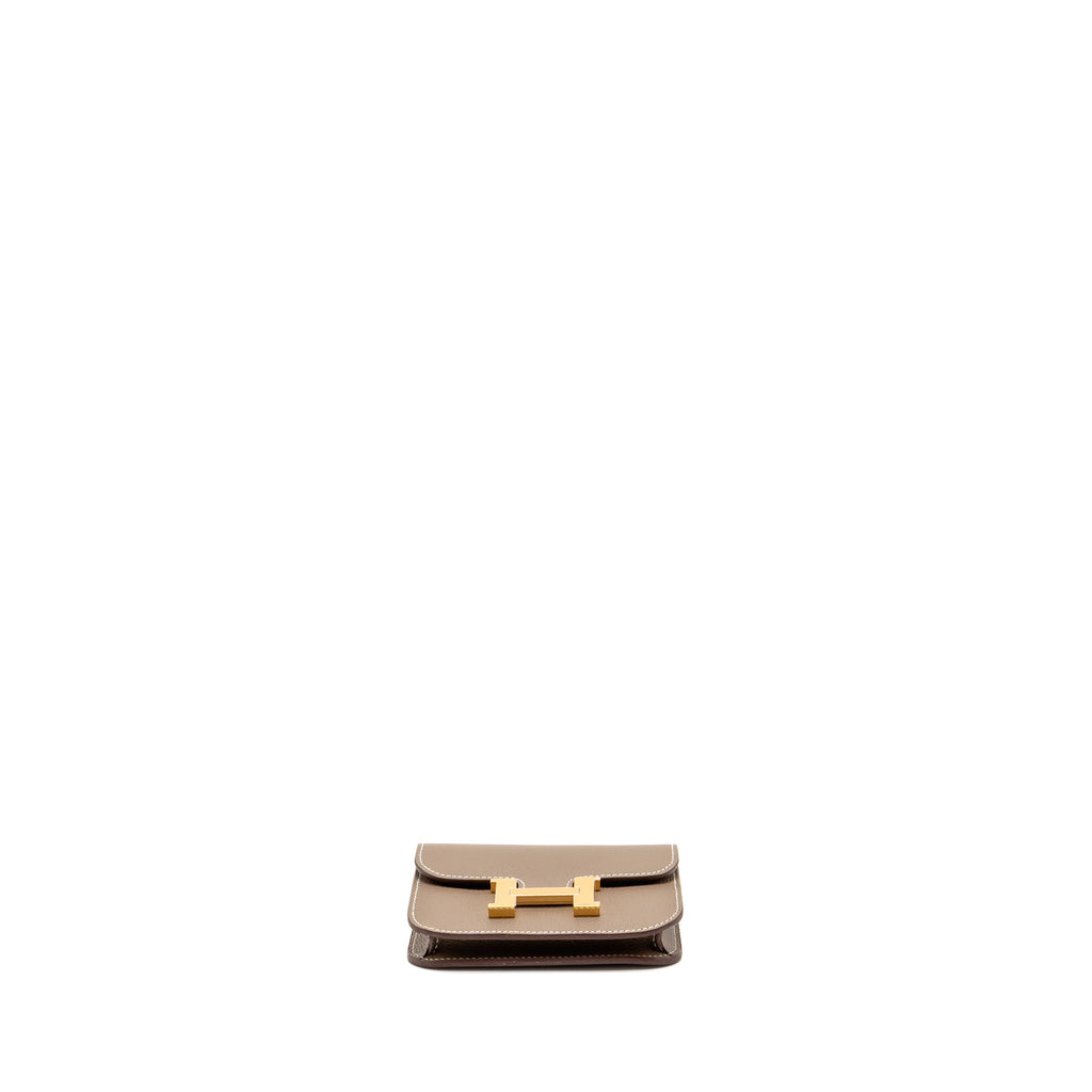 HERMES CONSTANCE SLIM EVERCOLOR ETOUPE GHW