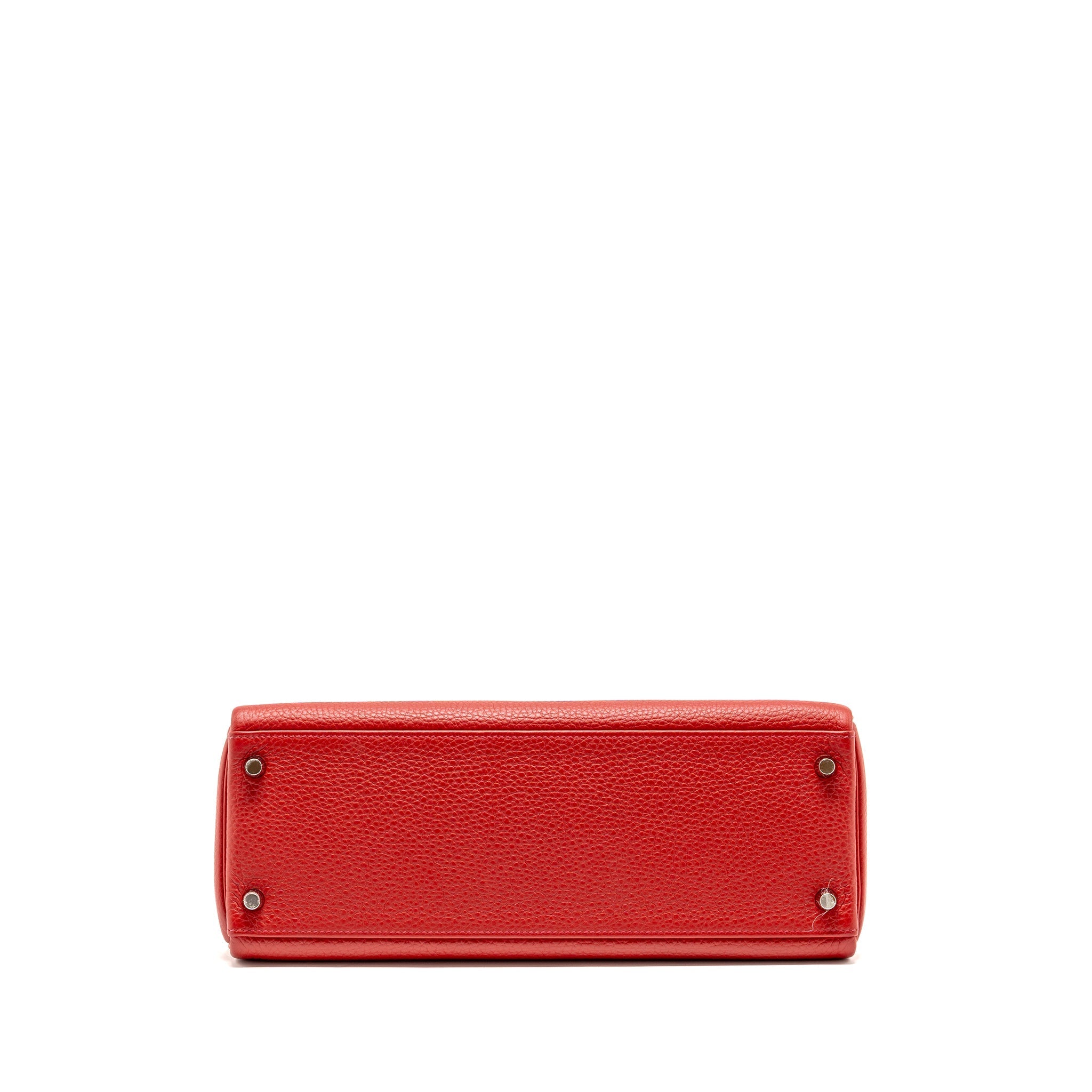 HERMES KELLY 32 CLEMENCE RED SHW