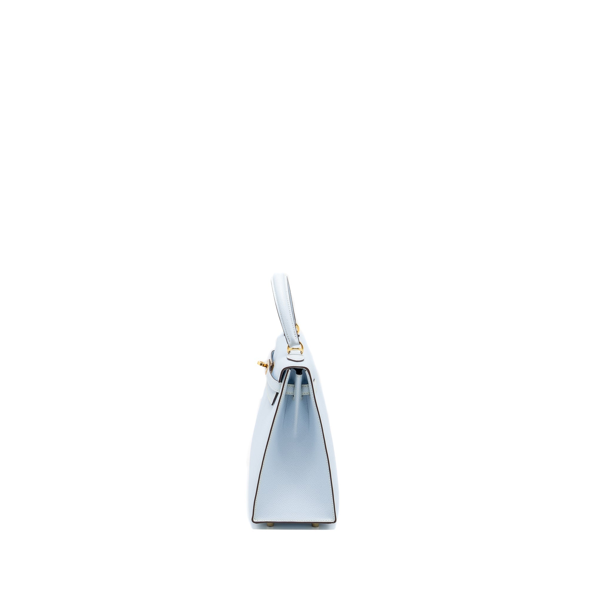 HERMES KELLY 25 EPSOM BLUE BRUME GHW