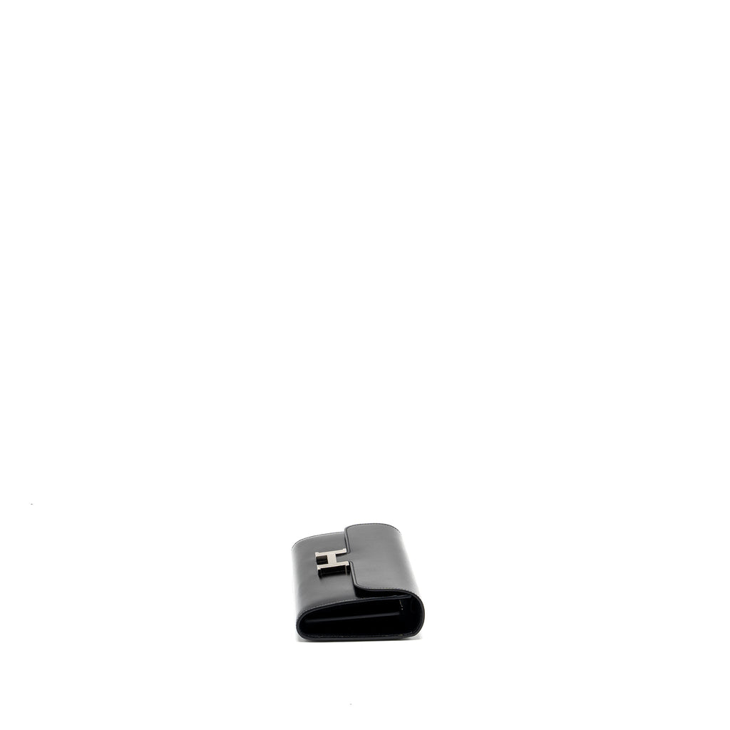 HERMES CONSTANCE TO GO BOX CALFSKIN BLACK SHW