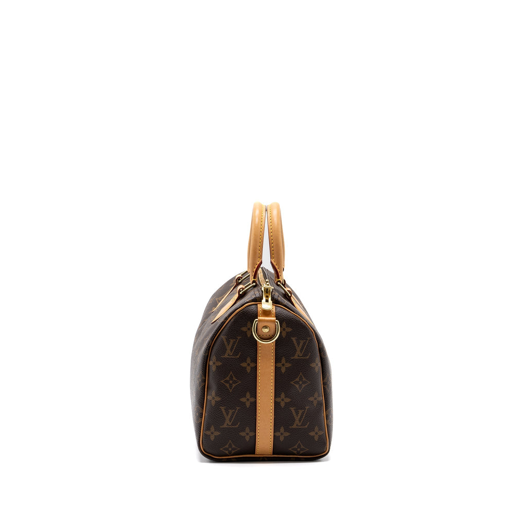 LOUIS VUITTON SPEEDY BANDOULIERE 25 MONOGRAM CANVAS GHW