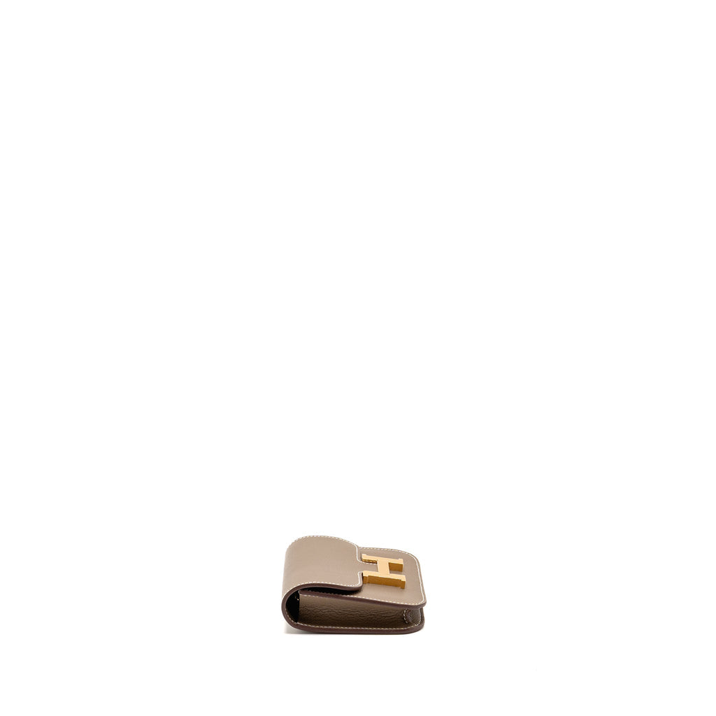 HERMES CONSTANCE SLIM EVERCOLOR ETOUPE GHW