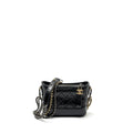 CHANEL SMALL GABRIELLE HOBO BAG CALFSKIN BLACK MULTICOLOUR HARDWARE