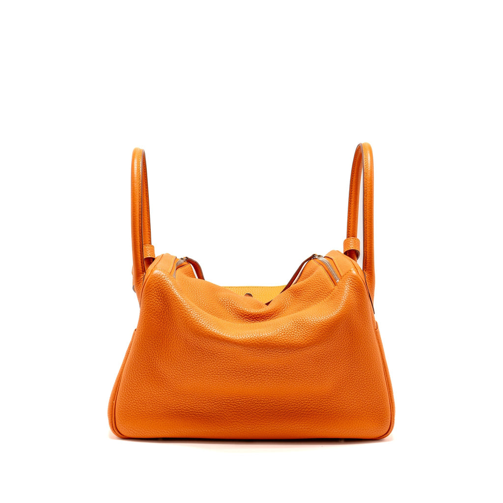 HERMES LINDY 34 CLEMENCE ORANGE SHW