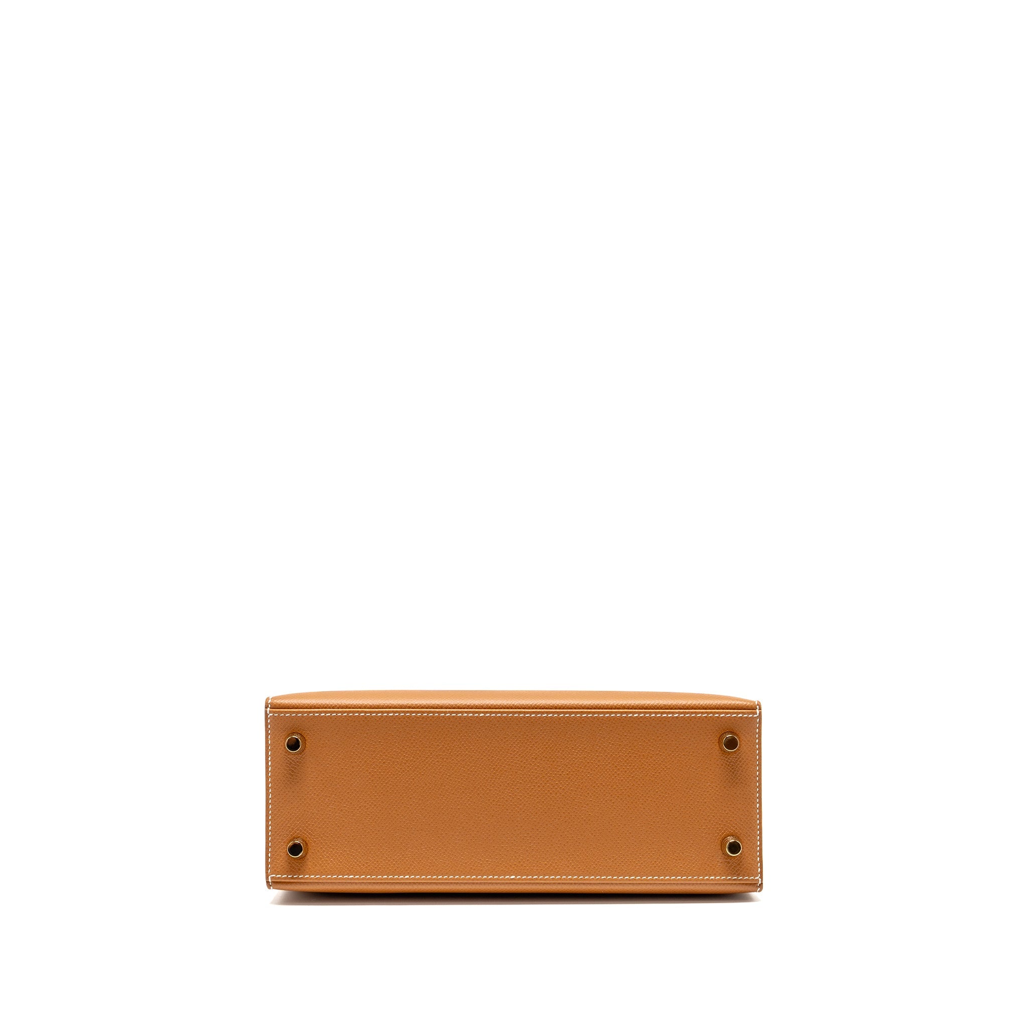 HERMES KELLY 25 EPSOM GOLD GHW
