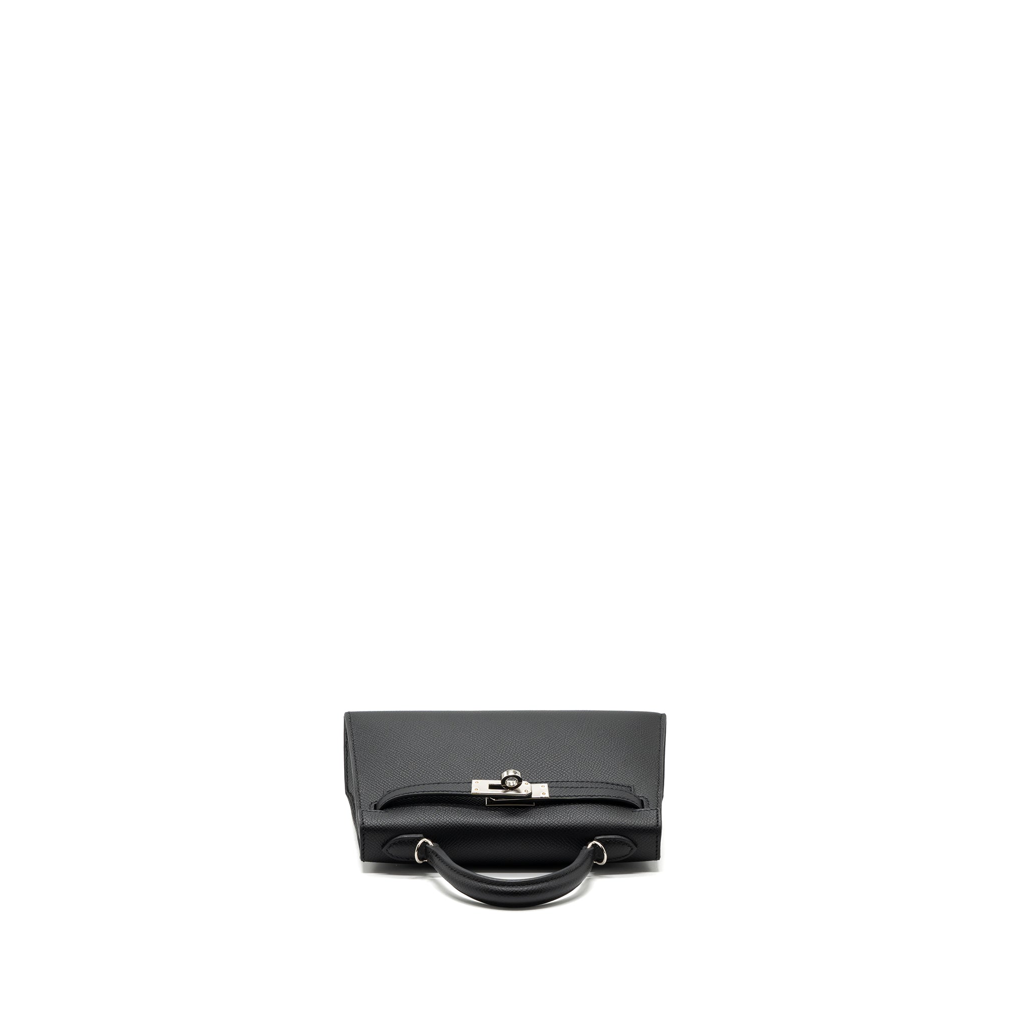 HERMES MINI KELLY EPSOM BLACK SHW