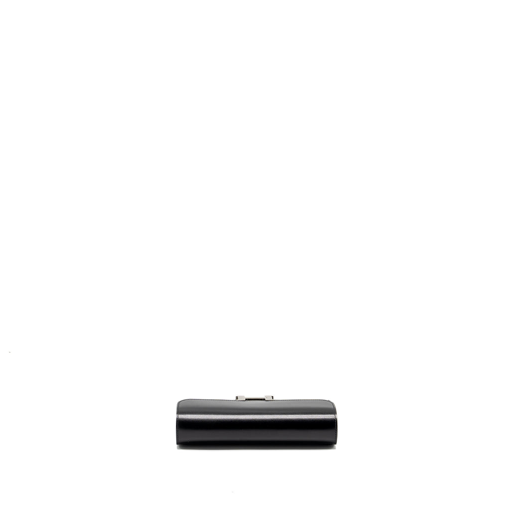 HERMES CONSTANCE TO GO BOX CALFSKIN BLACK SHW