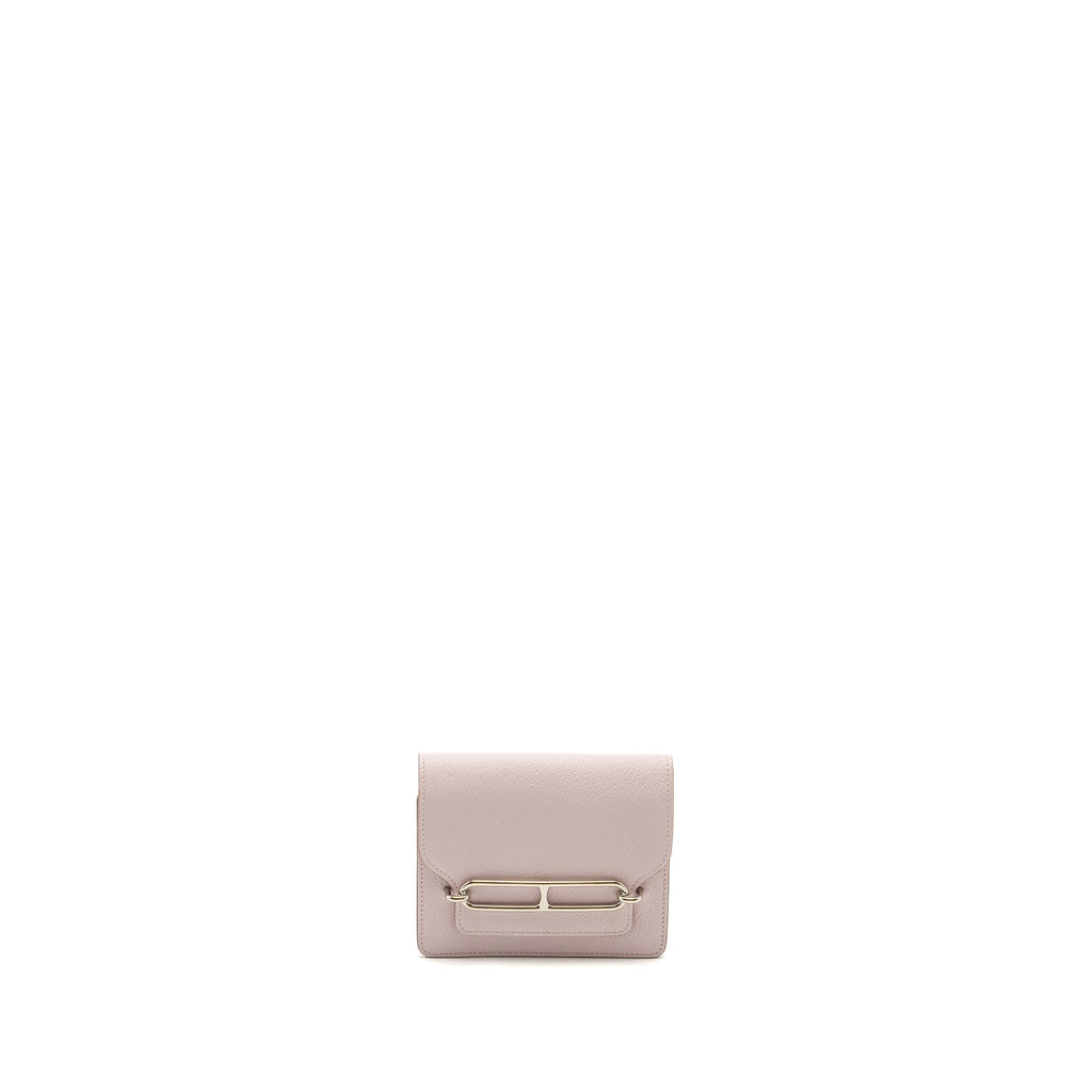 HERMES ROULIS SLIM CHÈVRE MYSORE MAUVE PALE SHW