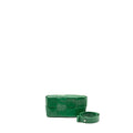 BOTTEGA VENETA CASSETTE BELT BAG CALFSKIN GREEN SHW