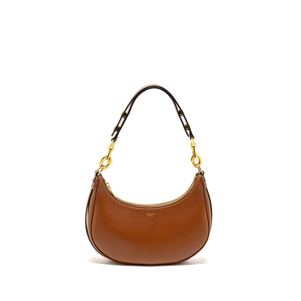 CELINE MEDIUM AVA STRAP BAG SMOOTH CALFSKIN TAN GHW
