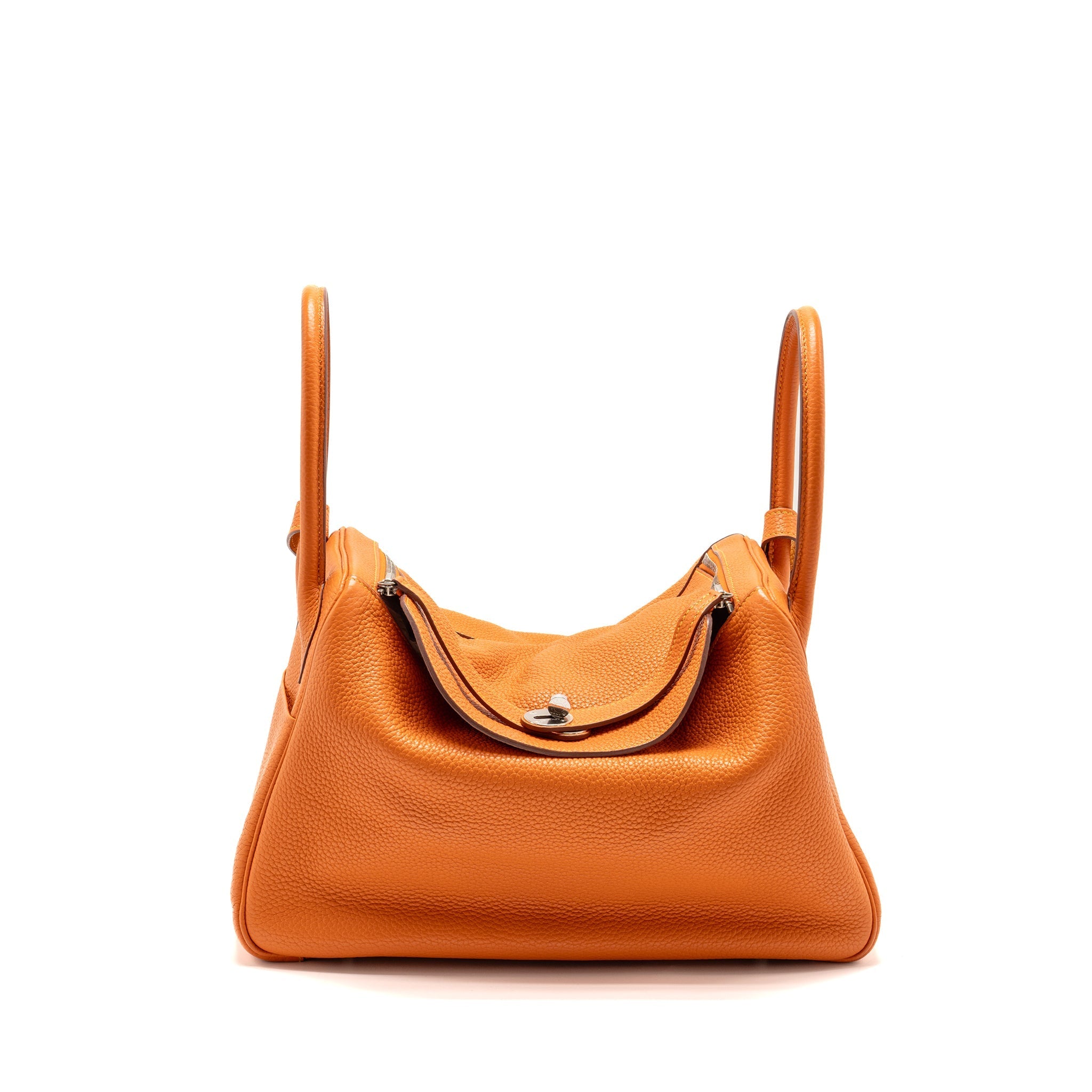 HERMES LINDY 34 CLEMENCE ORANGE SHW