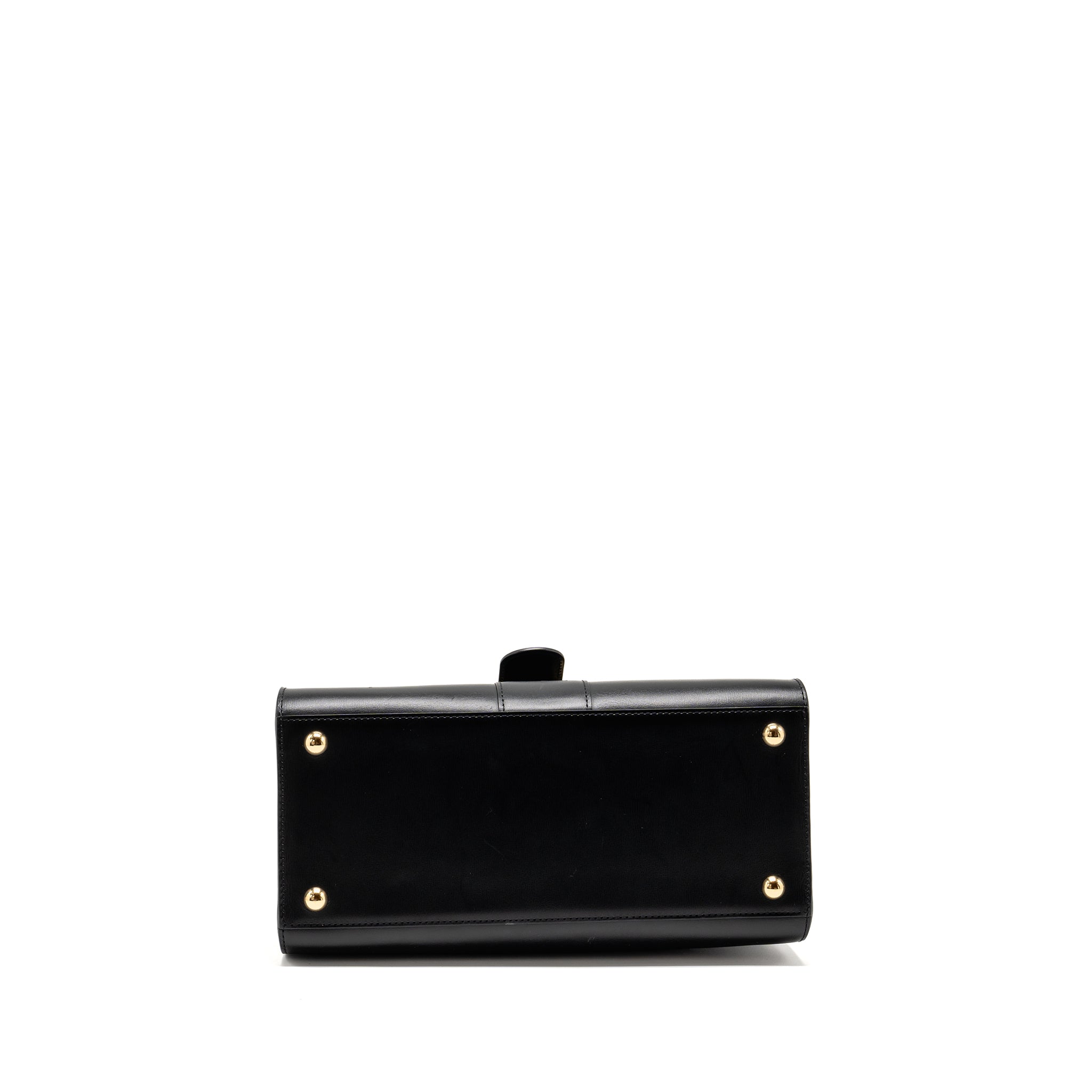 DELVAUX BRILLIANT MM CALFSKIN BLACK GHW