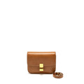 CELINE MEDIUM CLASSIC BOX BAG CALFSKIN BROWN GHW