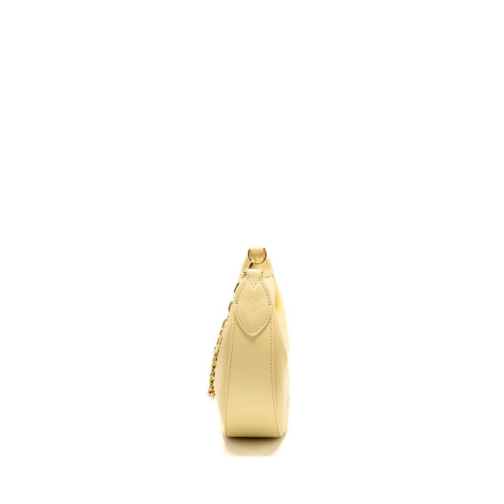 LOUIS VUITTON OVER THE MOON MONOGRAM BUBBLEGRAM CALFSKIN LIGHT YELLOW GHW