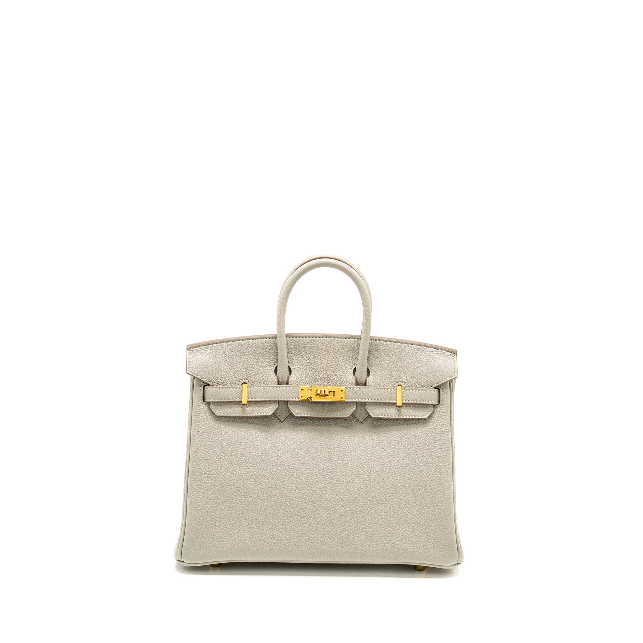 HERMES BIRKIN 25 TOGO GRIS PERLE GHW