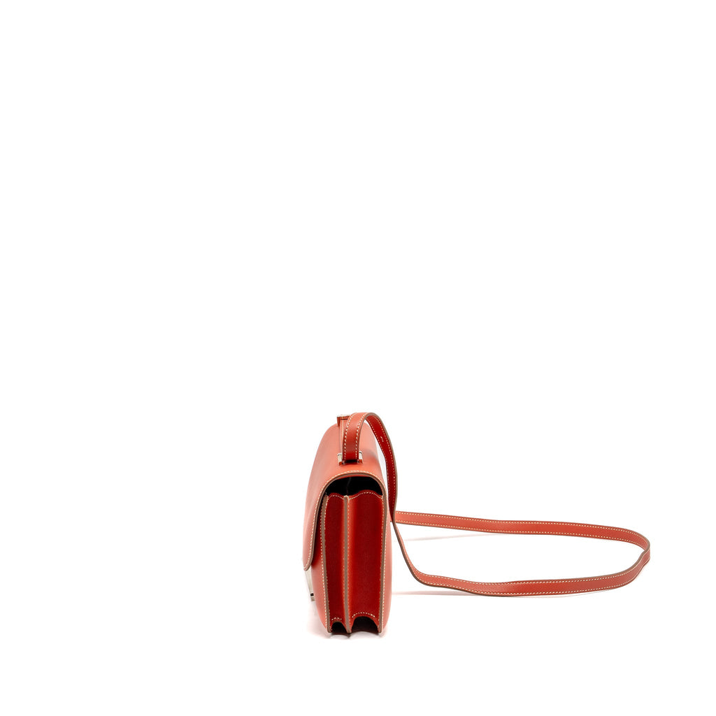 HERMES MINI CONSTANCE SWIFT 9M SANGUINE SHW