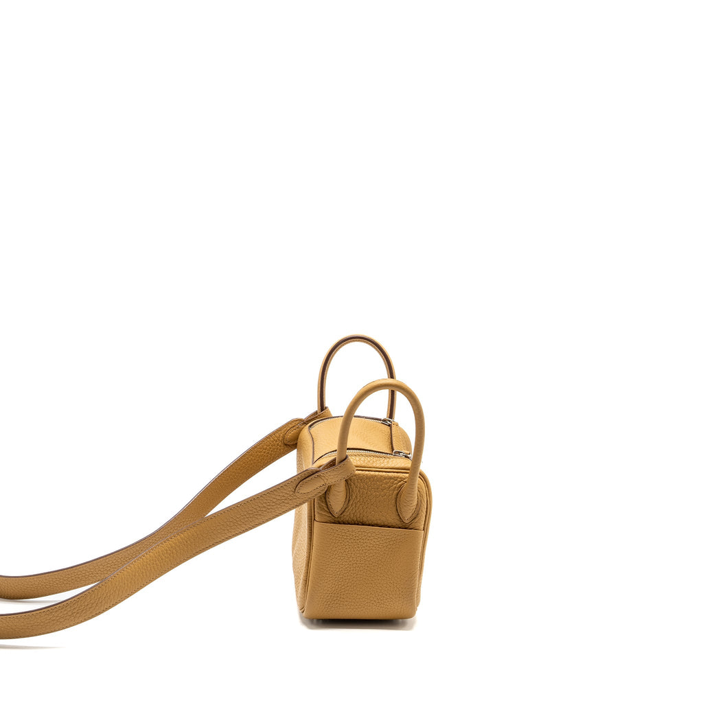 HERMES MINI LINDY CLEMENCE 4B BISCUIT SHW