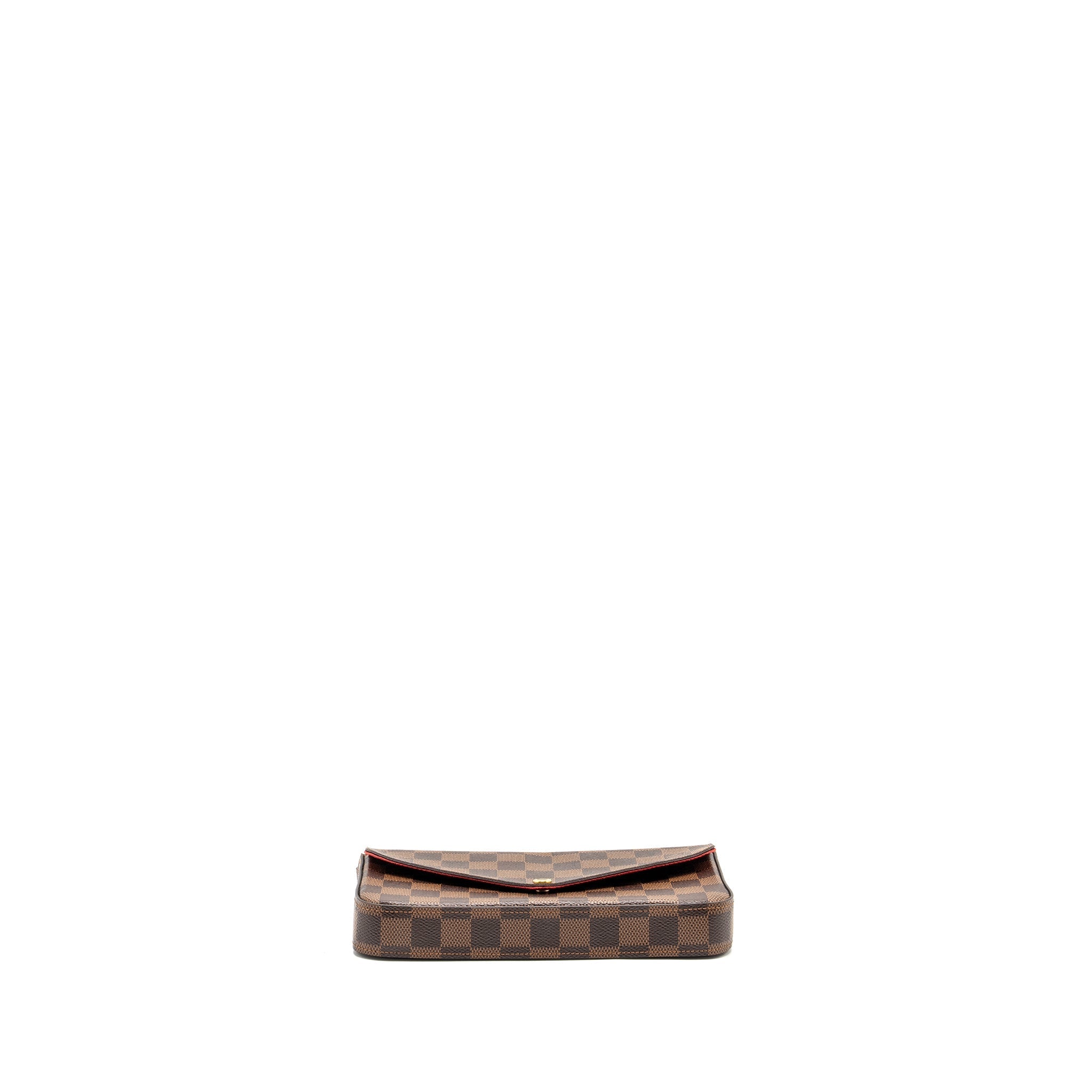 LOUIS VUITTON FELICIE POCHETTE DAMIER EBENE CANVAS GHW