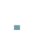 FENDI SELLERIA CARD HOLDER CALFSKIN OCEAN BLUE/CREAM SHW