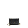 CHANEL CLASSIC WALLET ON CHAIN CAVIAR BLACK GHW