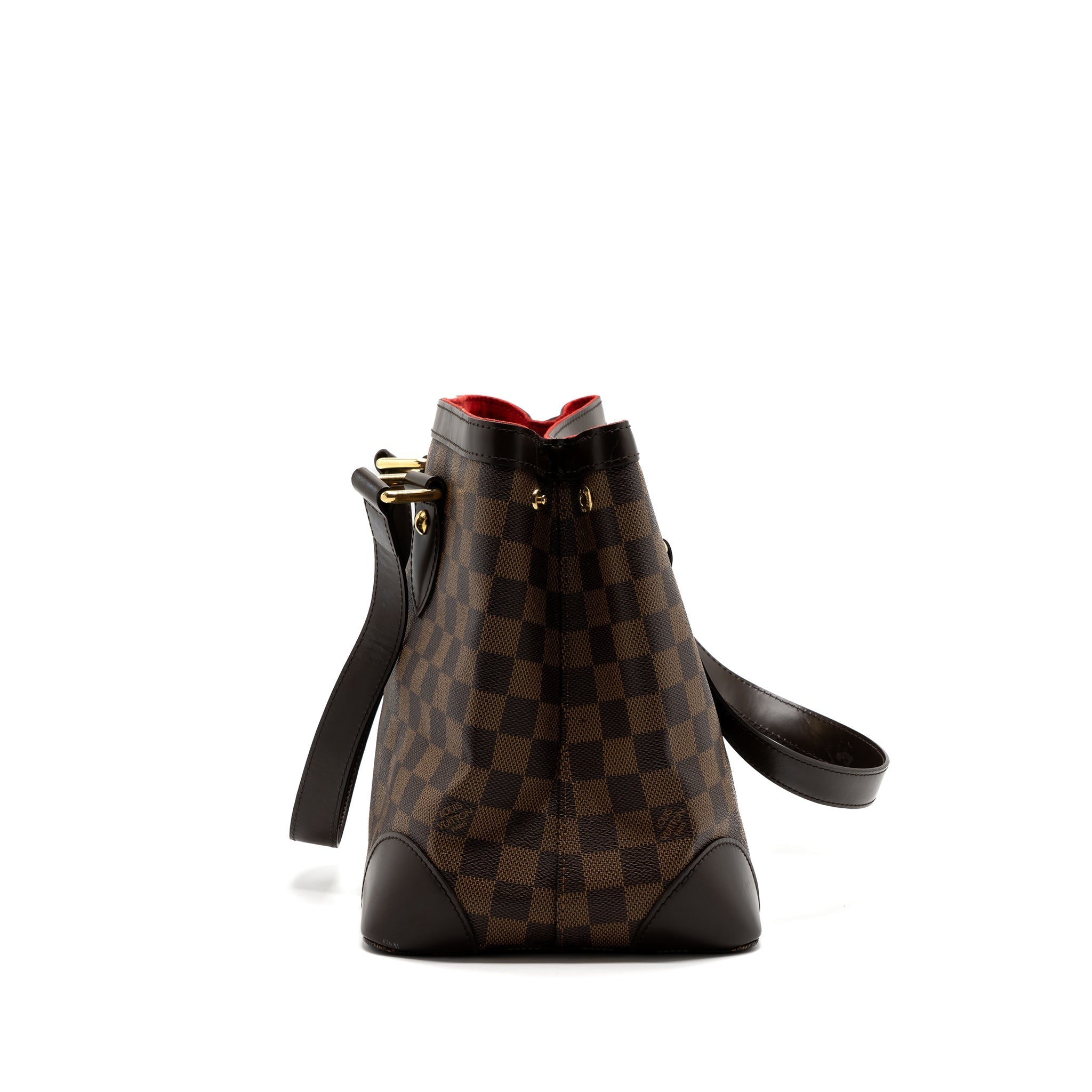 LOUIS VUITTON HAMSTEAD TOTE BAG DAMIER EBENE GHW
