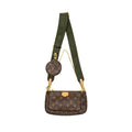 LOUIS VUITTON MULTI POCHETTE ACCESSORIES KHAKI STRAP MONOGRAM CANVAS GHW
