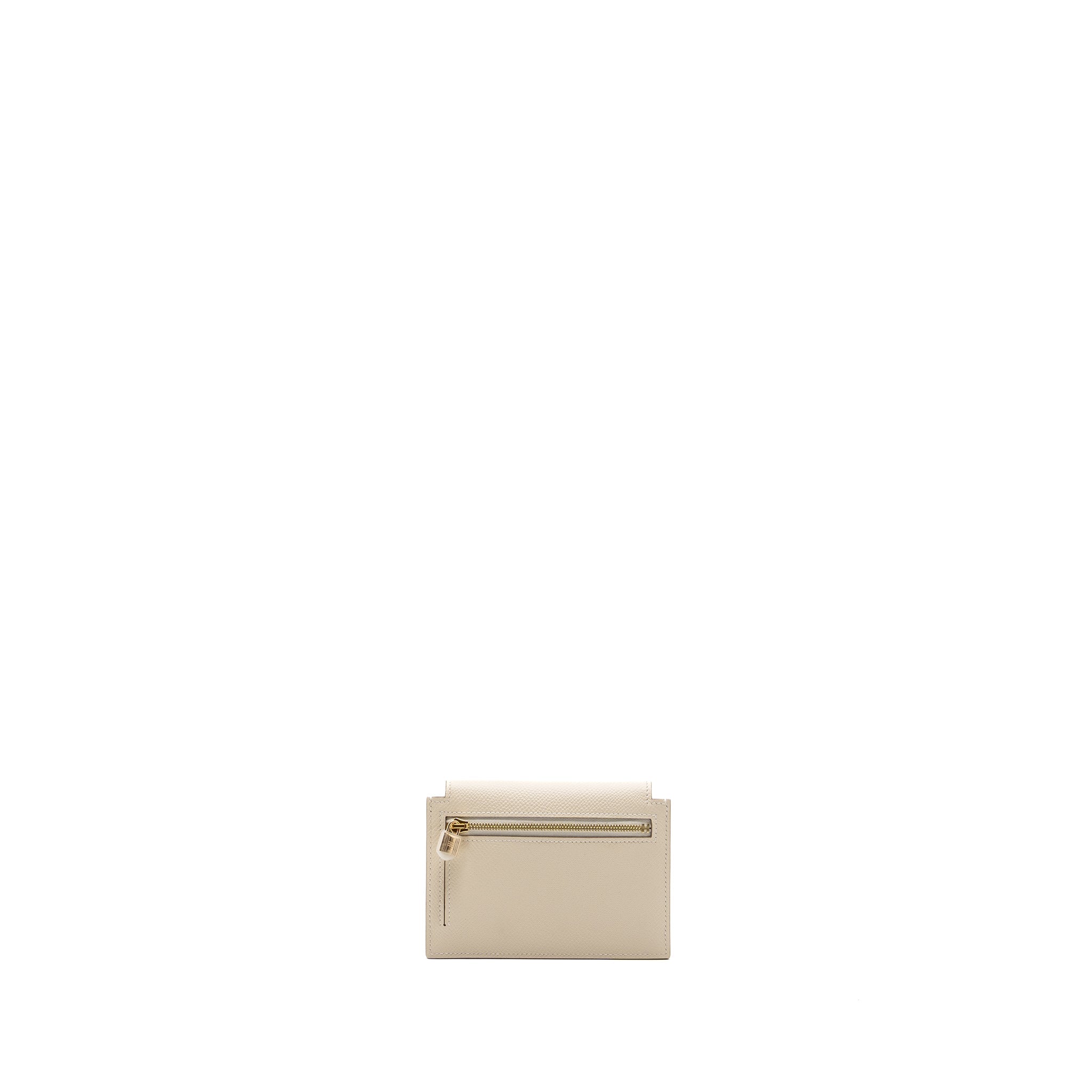 HERMES KELLY POCKET COMPACT WALLET EPSOM CRAIE GHW