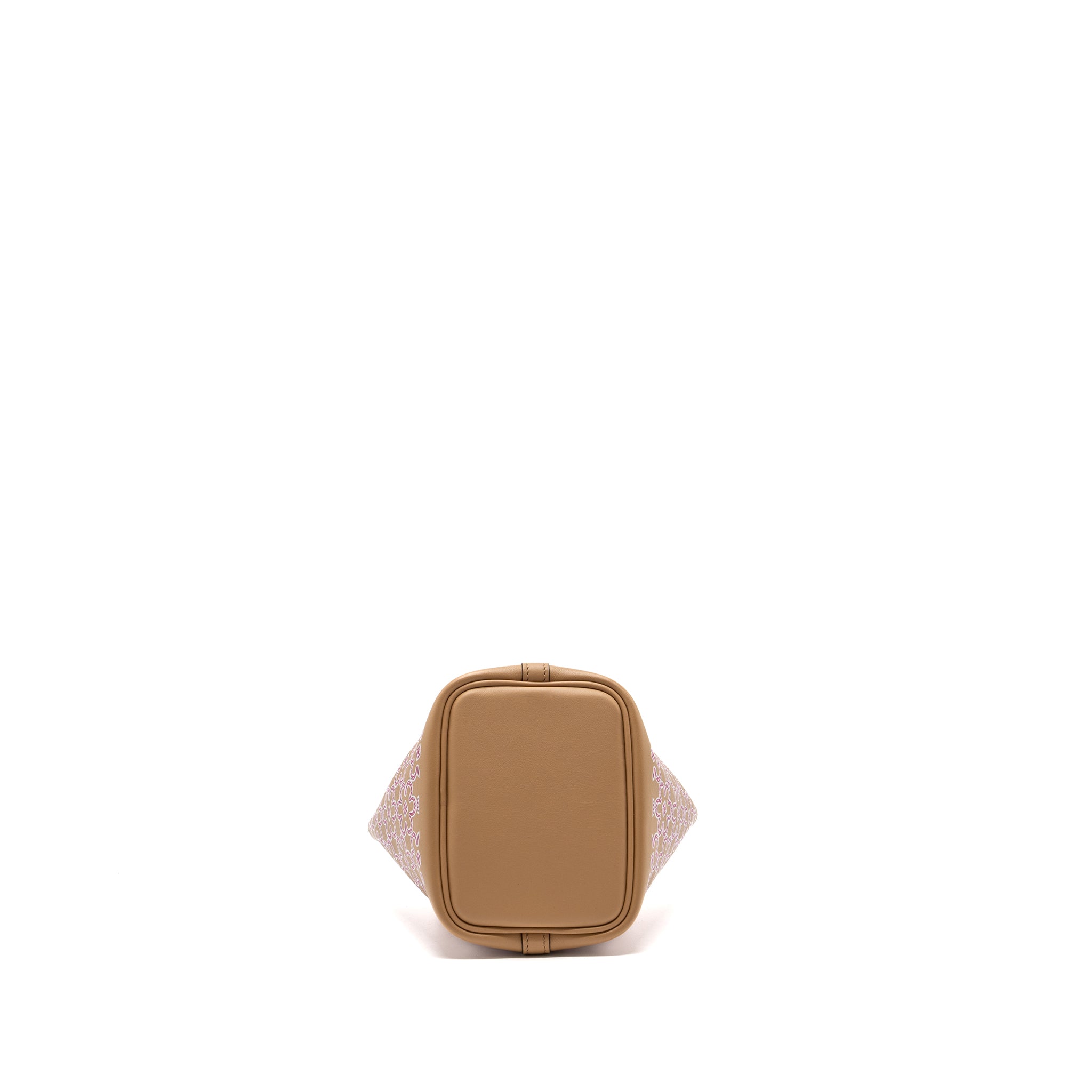 HERMES LUCKY DAISY MICRO PICOTIN SWIFT CHAI/ROSE/BLANC SHW