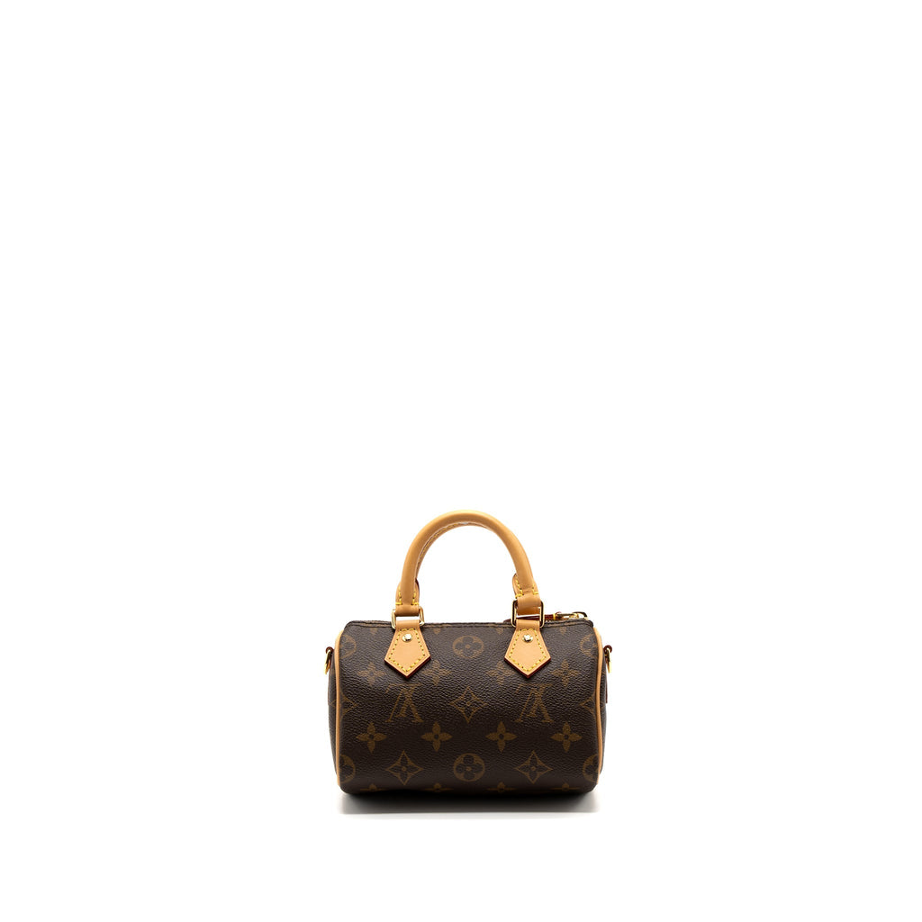 LOUIS VUITTON NANO SPEEDY MONOGRAM CANVAS GHW