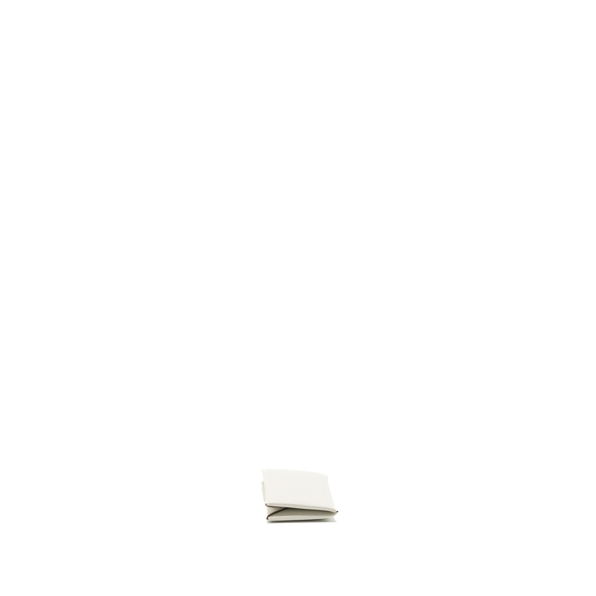 HERMES CALVI CARD HOLDER CHÈVRE MYSORE MUSHROOM SHW