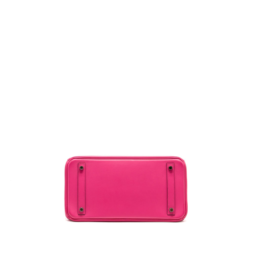 HERMES BIRKIN 30 JONATHAN 5R ROSE SHOCKING SHW