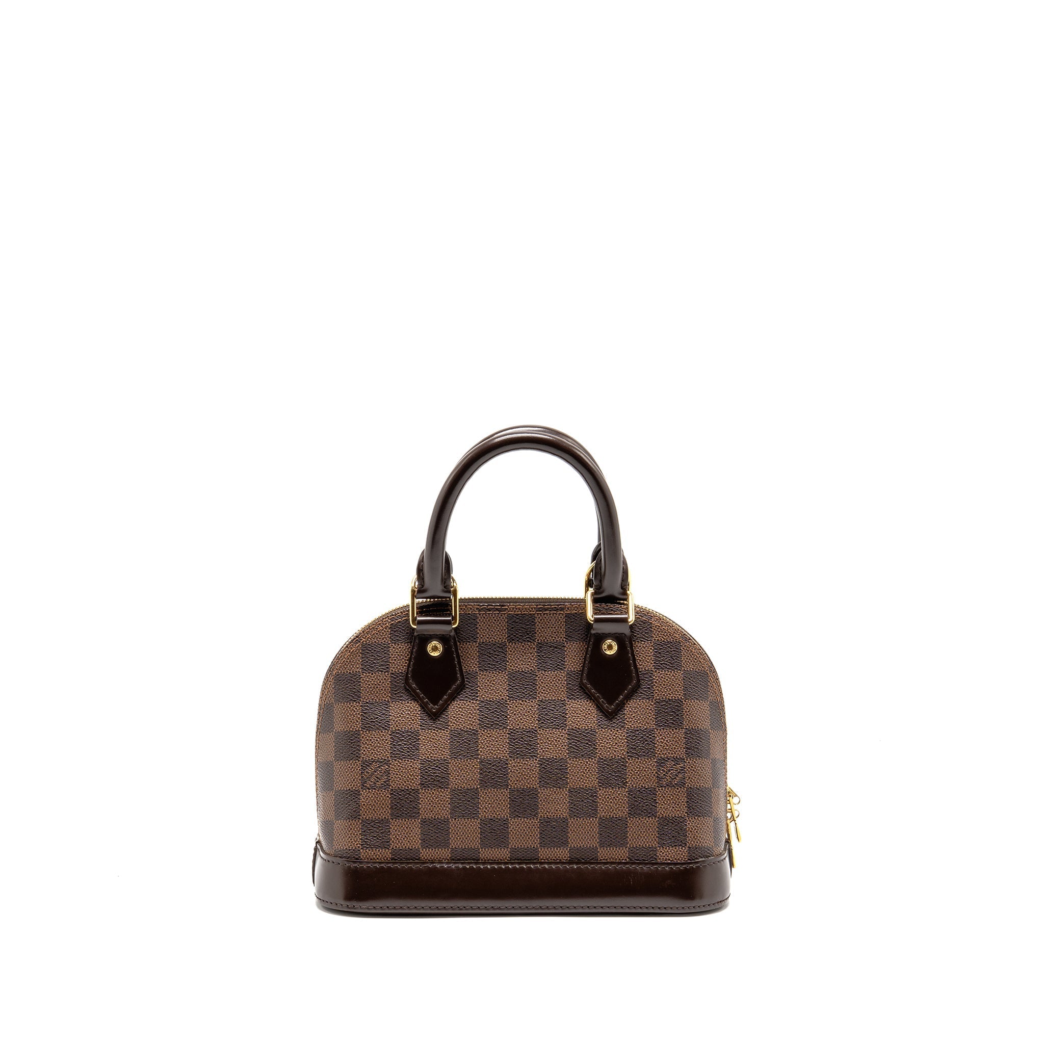 LOUIS VUITTON ALMA BB DAMIER EBENE GHW