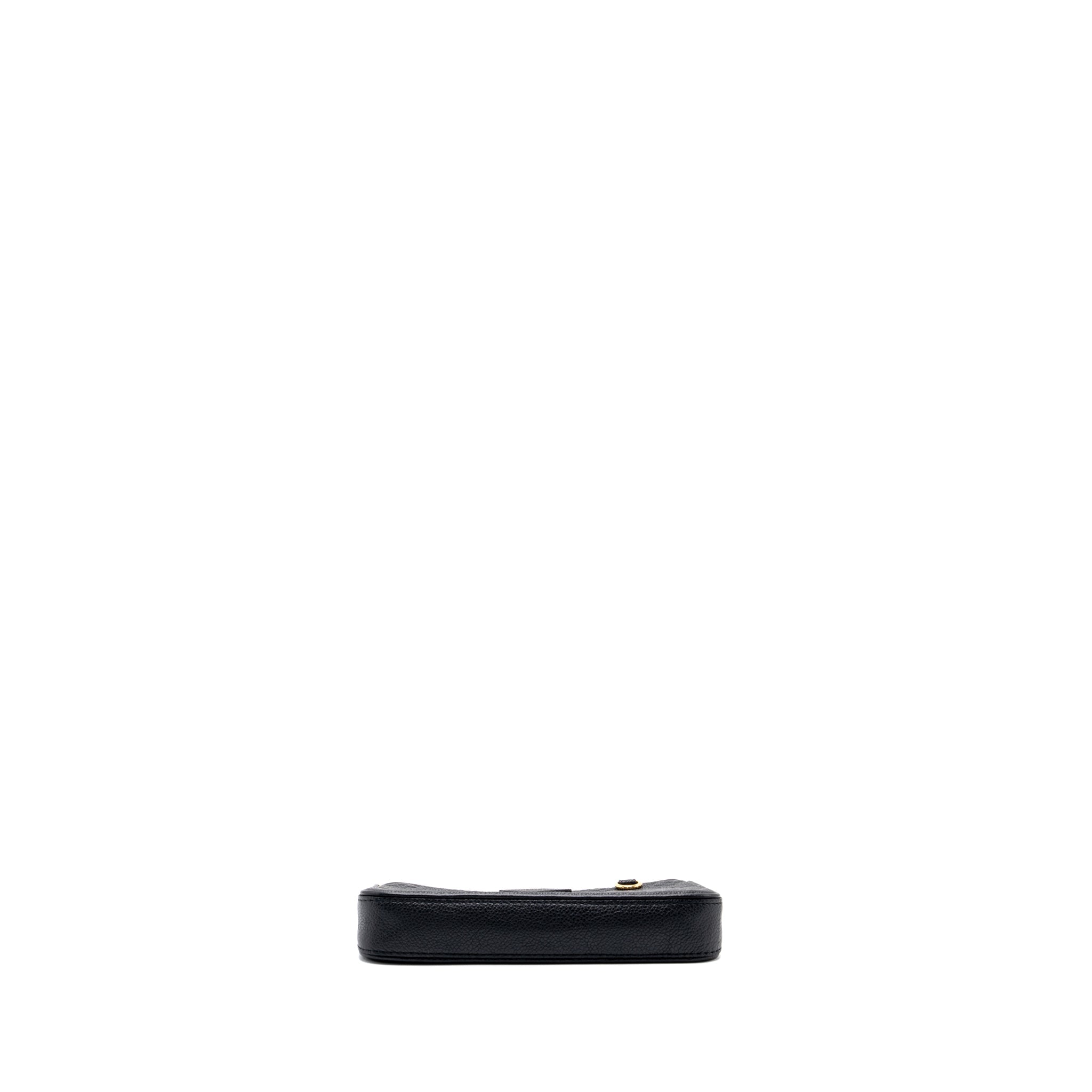 LOUIS VUITTON EASY POUCH ON STRAP MONOGRAM EMPREINTE BLACK GHW (NEW VERSION)