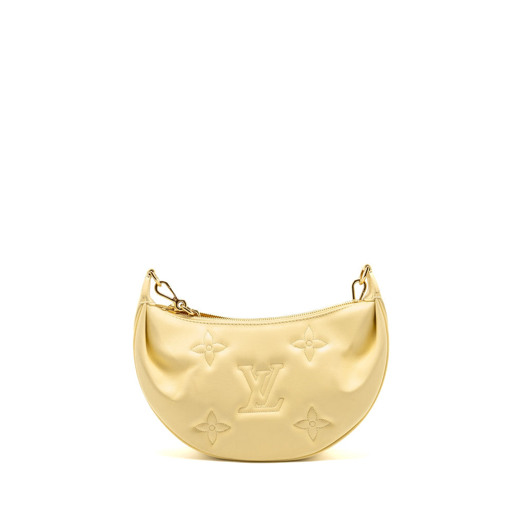 LOUIS VUITTON OVER THE MOON MONOGRAM BUBBLEGRAM CALFSKIN LIGHT YELLOW GHW