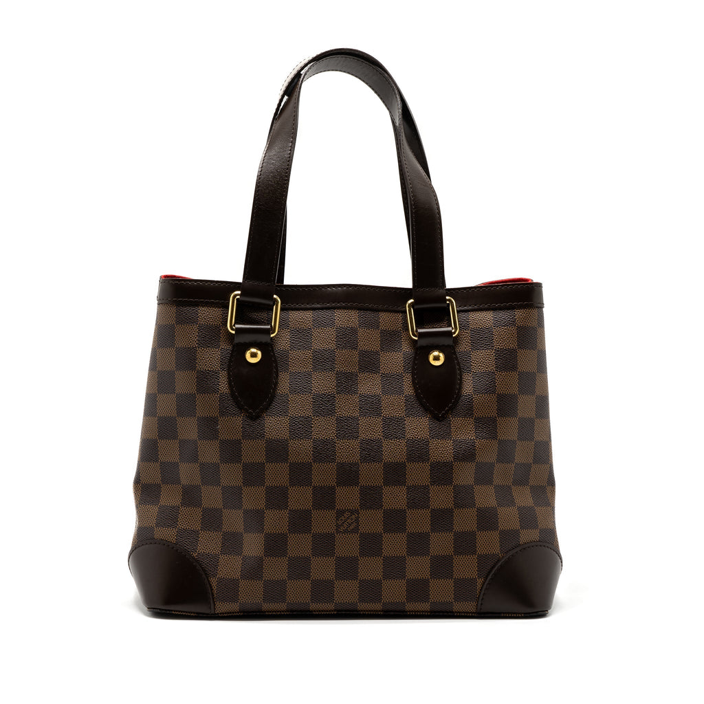 LOUIS VUITTON HAMSTEAD TOTE BAG DAMIER EBENE GHW