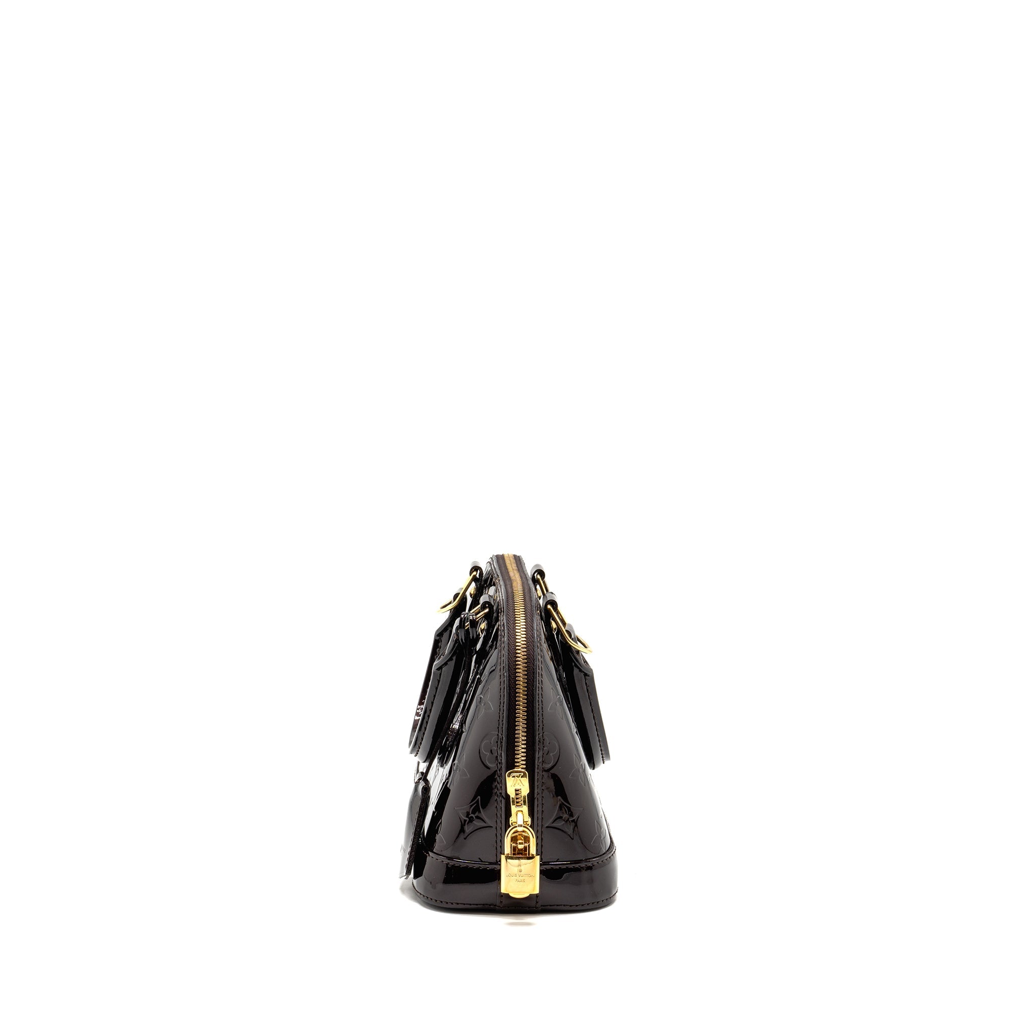 LOUIS VUITTON ALMA BB PATENT AMATANTE GHW