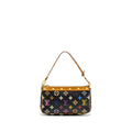 LOUIS VUITTON POCHETTE ACCESSORIES CANVAS BLACK MULTICOLOUR GHW