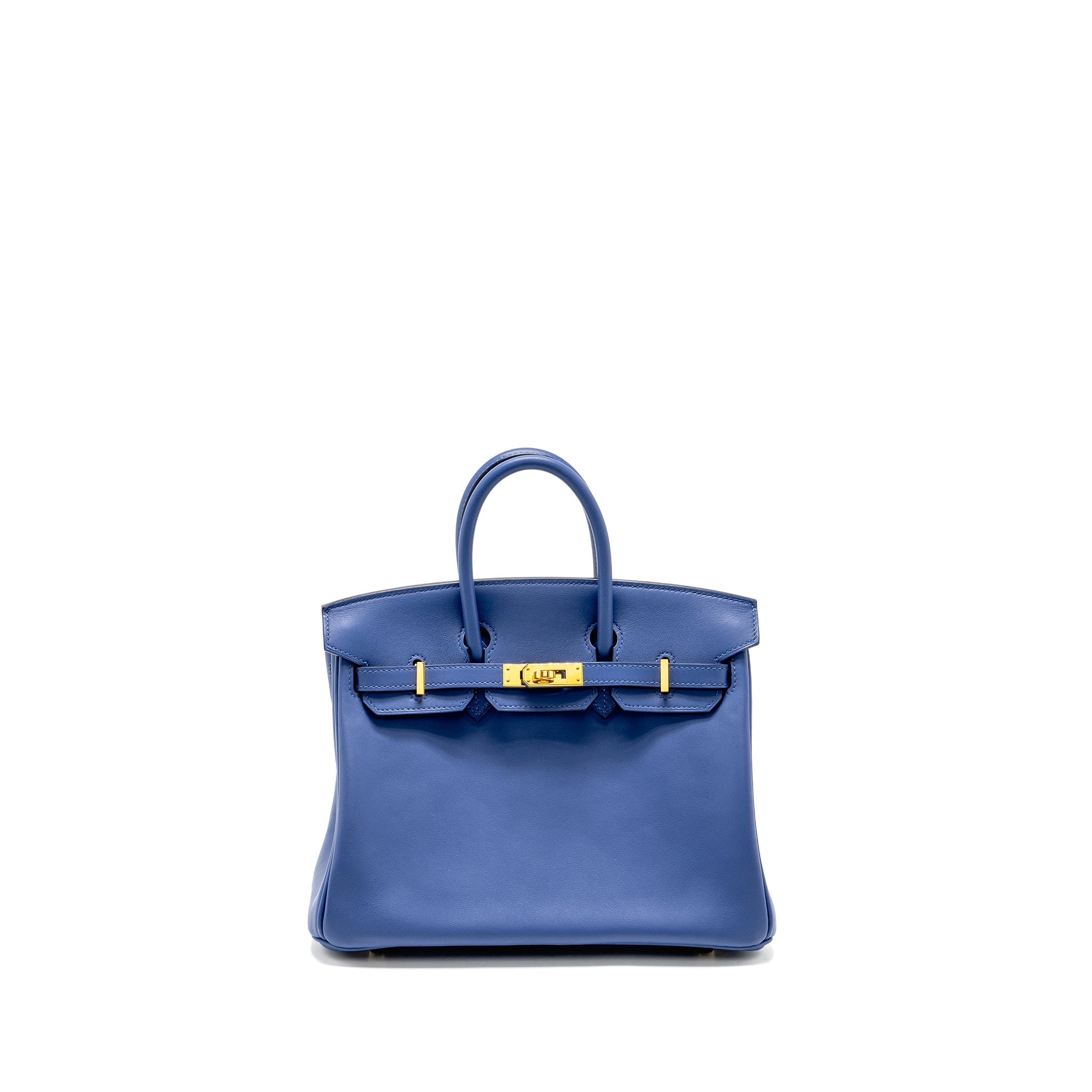 HERMES BIRKIN 25 SWIFT BLUE BRIGHTON GHW