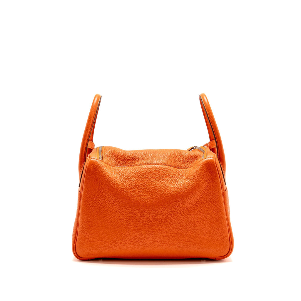 HERMES LINDY 30 CLEMENCE ORANGE SHW