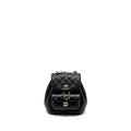 CHANEL 24P MINI DUMA BACKPACK CALFSKIN BLACK LGHW (MICROCHIP)