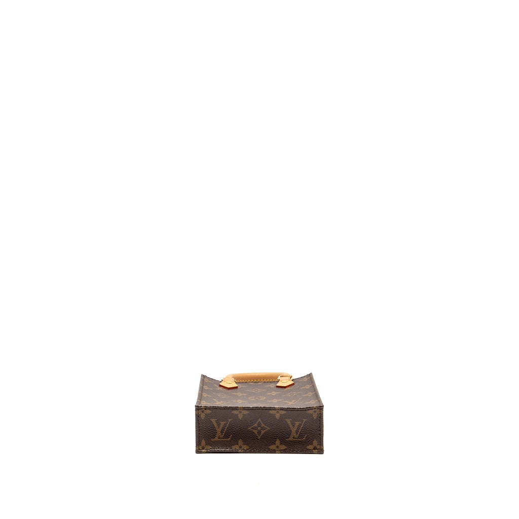 LOUIS VUITTON PETIT SAC PLAT MONOGRAM CANVAS GHW